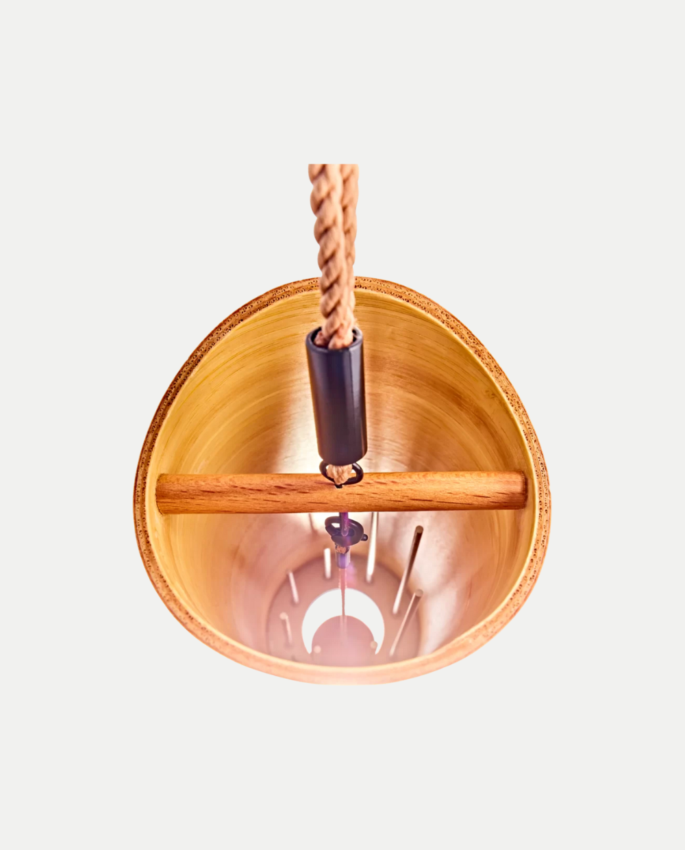 Campanello cosmico in bambù | Luna, sera